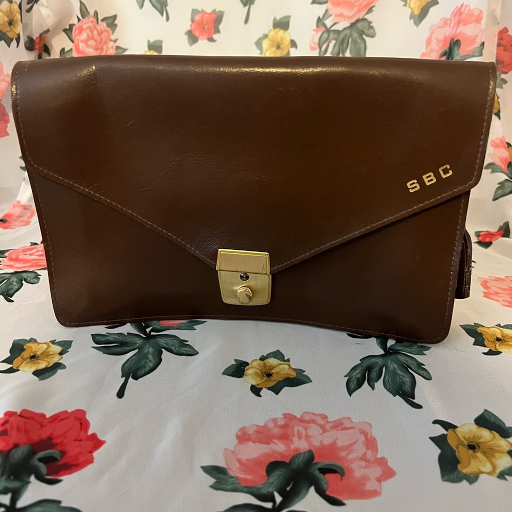 Gary’s genuine leather envelope bag. Vintage.